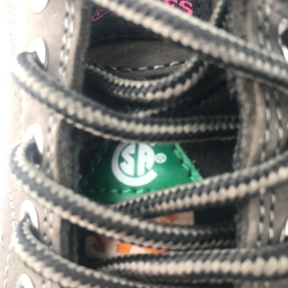 Steel Toe Nubuck Leather Safety Work Shoes For Women Size 8 CSA Certified - Picture 4 of 9